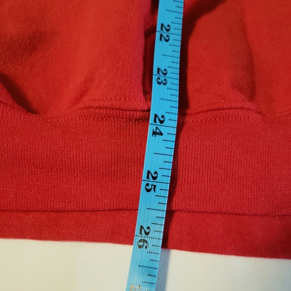 Red Crewneck Sweatshirt Happy Christmakuh Holiday Christmas Hanukah Adult XXL - Picture 6 of 6